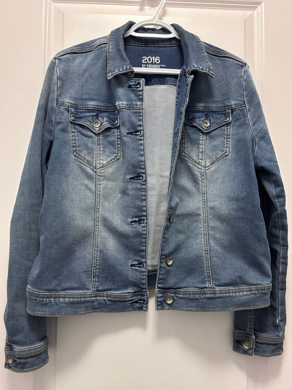 Parasuco Medium Wash Blue Denim Jacket